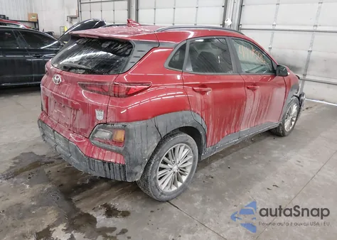 2020 Hyundai Kona Sel Plus z USA, uszkodzony, nr VIN KM8K6CAA1LU439460